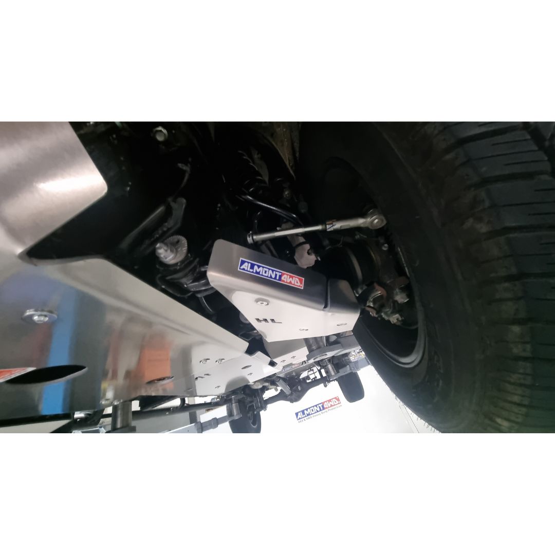Kit protezioni bracci anteriori Almont4WD 6 mm – Toyota Hilux Vigo 2005-2016 – codice PDTHLAS6