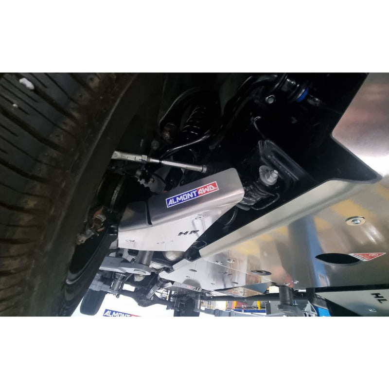 Kit protezioni bracci anteriori Almont4WD 6 mm – Toyota Hilux Revo 2016> – codice PDTHLRAS6 – foto 3