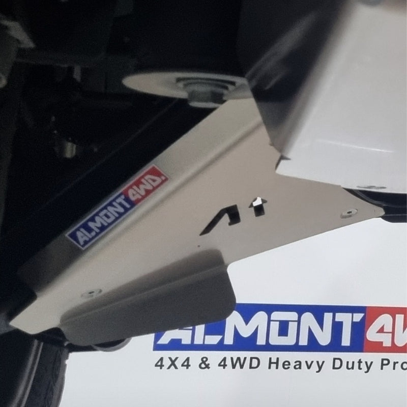 Protezioni bracci e ammortizzatori posteriori Almont4WD 6 mm – Volkswagen Touareg 7L / 7P e Porsche Cayenne 2003-2018 – codice PDWTS6 – foto 3