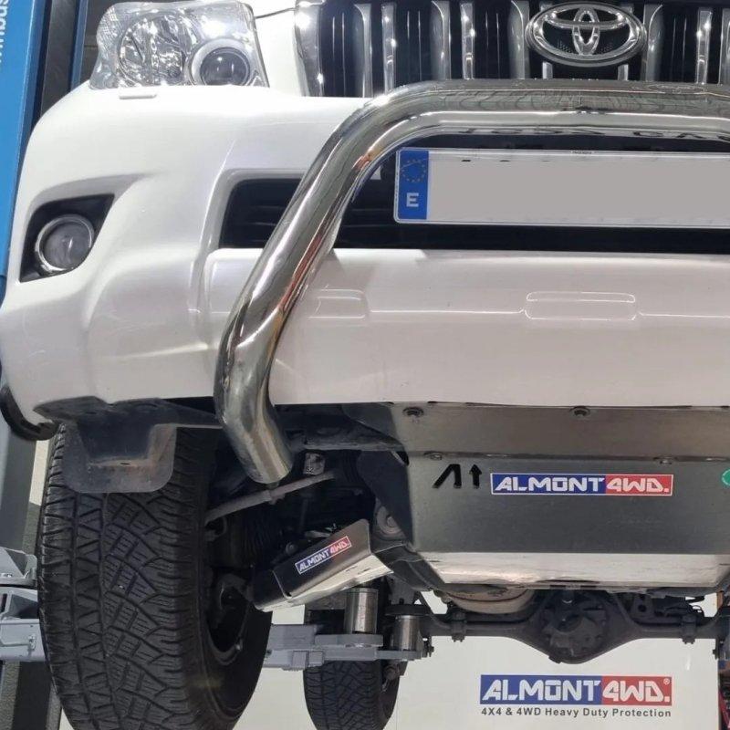 Protezione anteriore per paraurti ARB Almont4WD 8 mm – Toyota Land Cruiser J120 KDJ120 2002-2009 – immagine 5