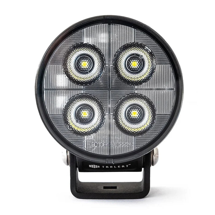 TRALERT - Faro da lavoro a LED rotondo | 3800 lumen | 40Wat