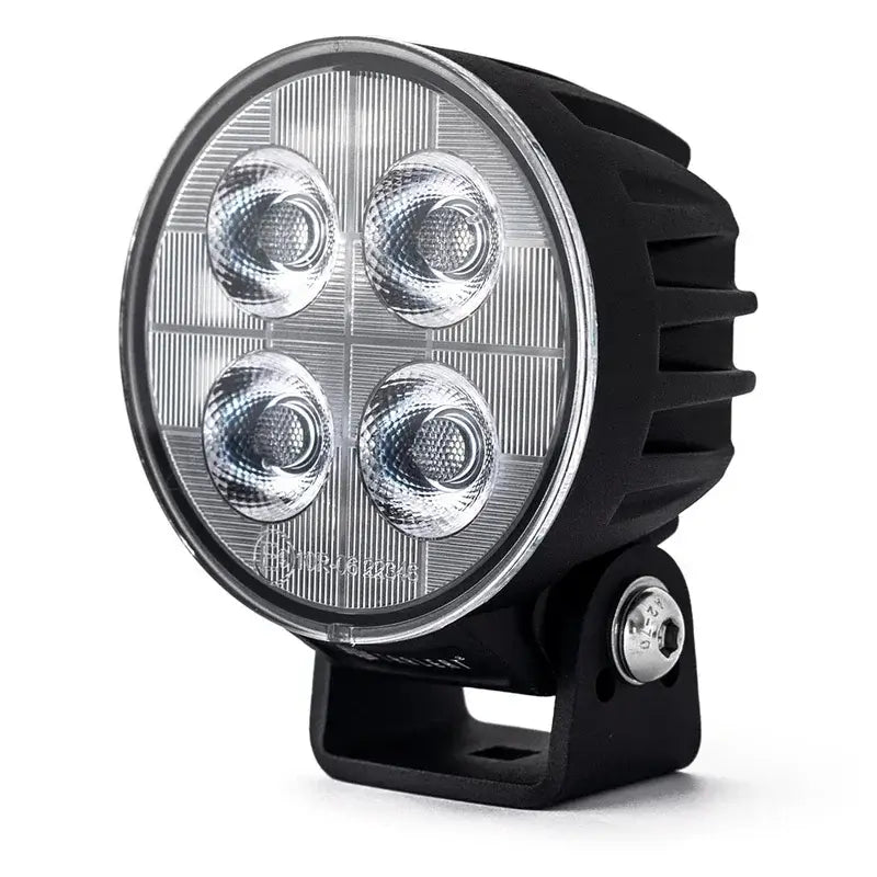 Faro da lavoro a LED rotondo, 3800 lumen, 40 W, connettore Deutsch integrato, 9-36 V – Tralert – immagine 2