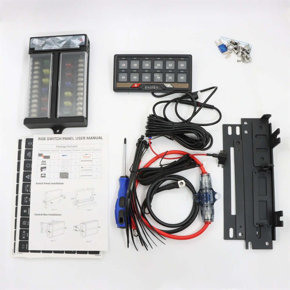 Pulsantiera elettronica montata con staffa