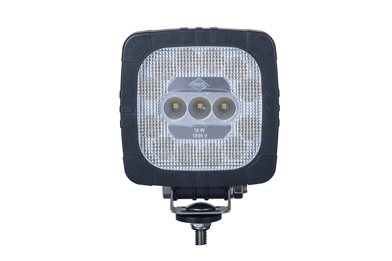 Horpol - Faro da lavoro a LED compatto 1000lm / 12W / 12/24v / 1,5m.