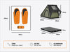 TentBox Cargo 2.0 Tenda da tetto - Forest  Copertura rigida