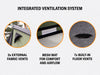 TentBox Cargo 2.0 Tenda da tetto - Sunset - Copertura rigida