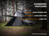 TentBox Cargo 2.0 Tenda da tetto Midnight - Copertura rigida