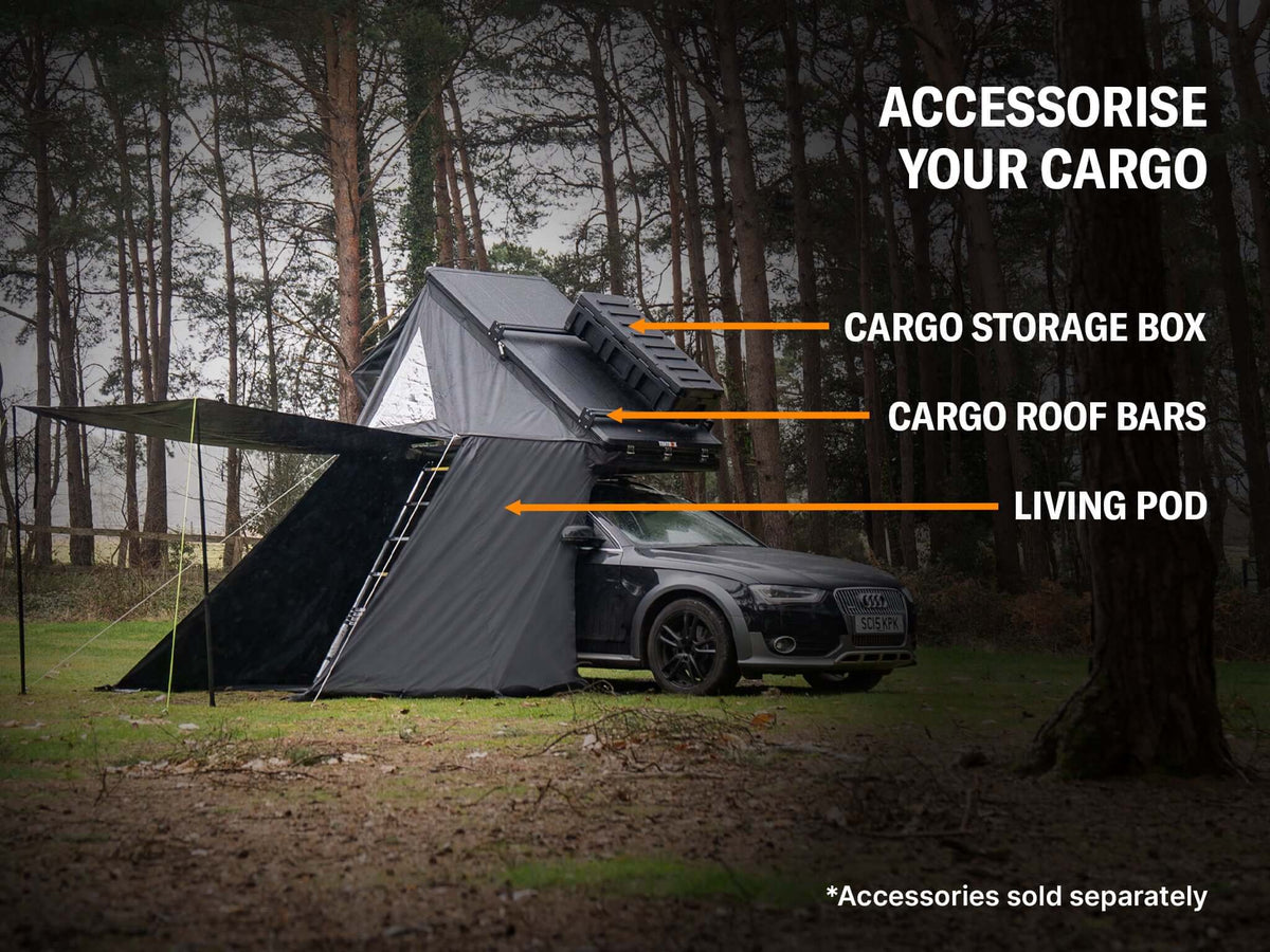 TentBox Cargo 2.0 Tenda da tetto - Forest  Copertura rigida