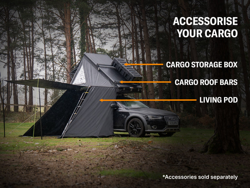 TentBox Cargo 2.0 Tenda da tetto - Forest  Copertura rigida