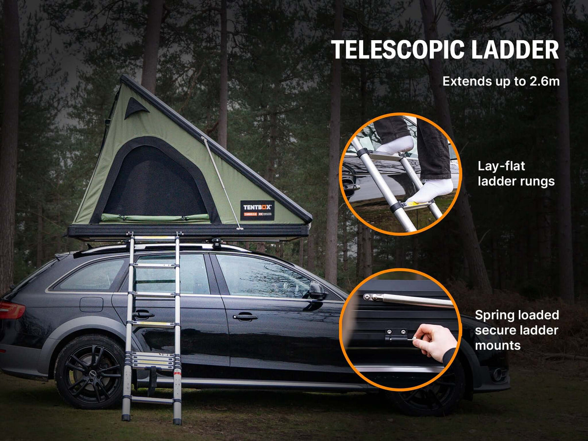 TentBox Cargo 2.0 Tenda da tetto - Sunset - Copertura rigida