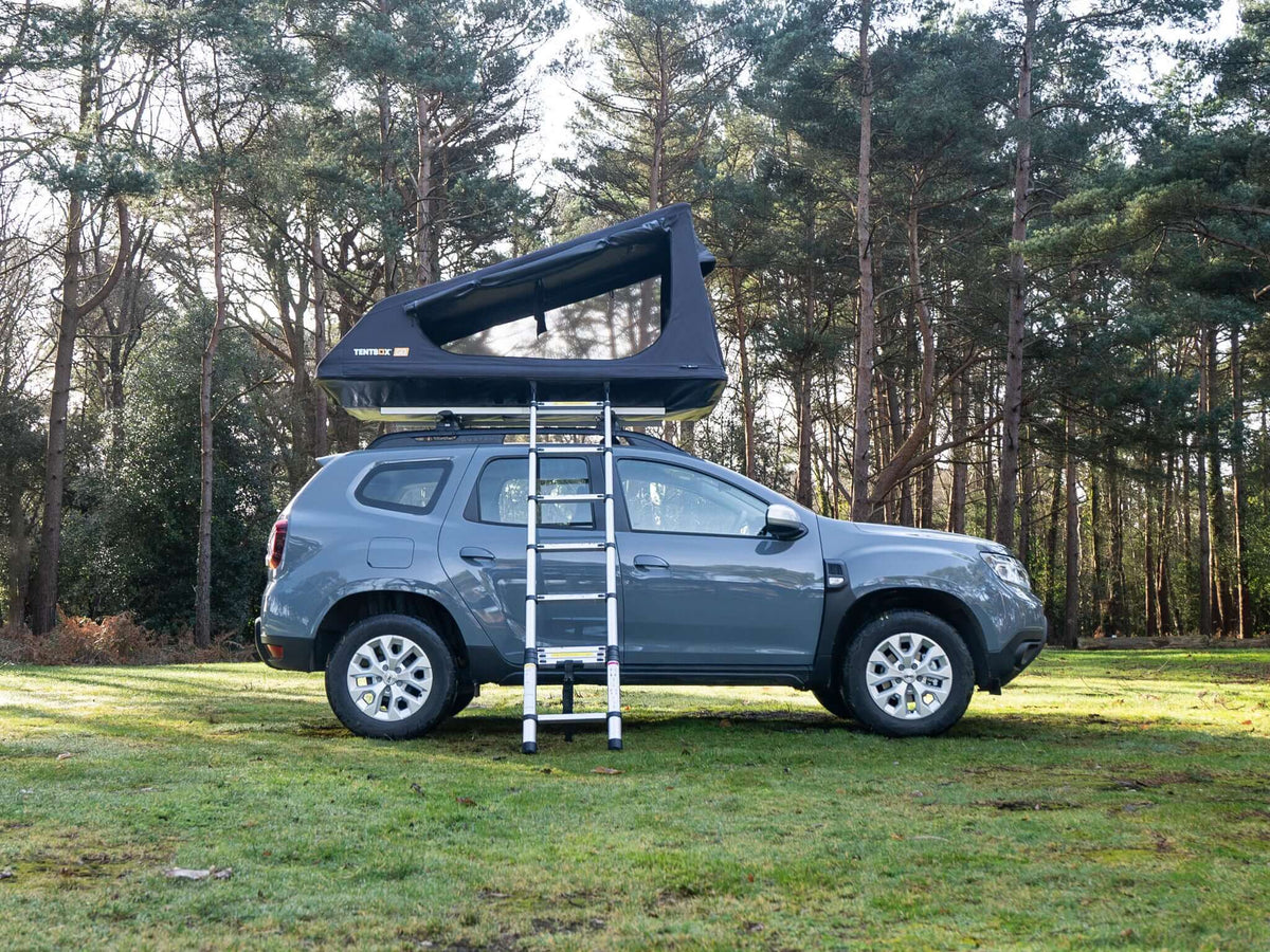 TentBox GO - Tenda da tetto a copertura morbida blu scuro