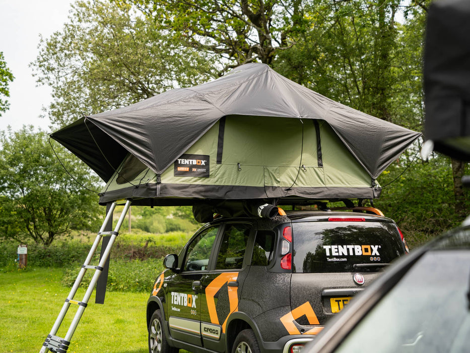 TentBox Lite 2.0 – Tenda da tetto compatta e completa - Sunset - Copertura morbida
