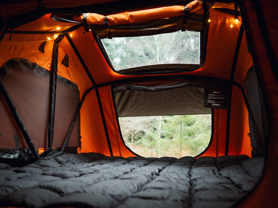 TentBox Lite 2.0 – Tenda da tetto compatta e completa - Sunset - Copertura morbida