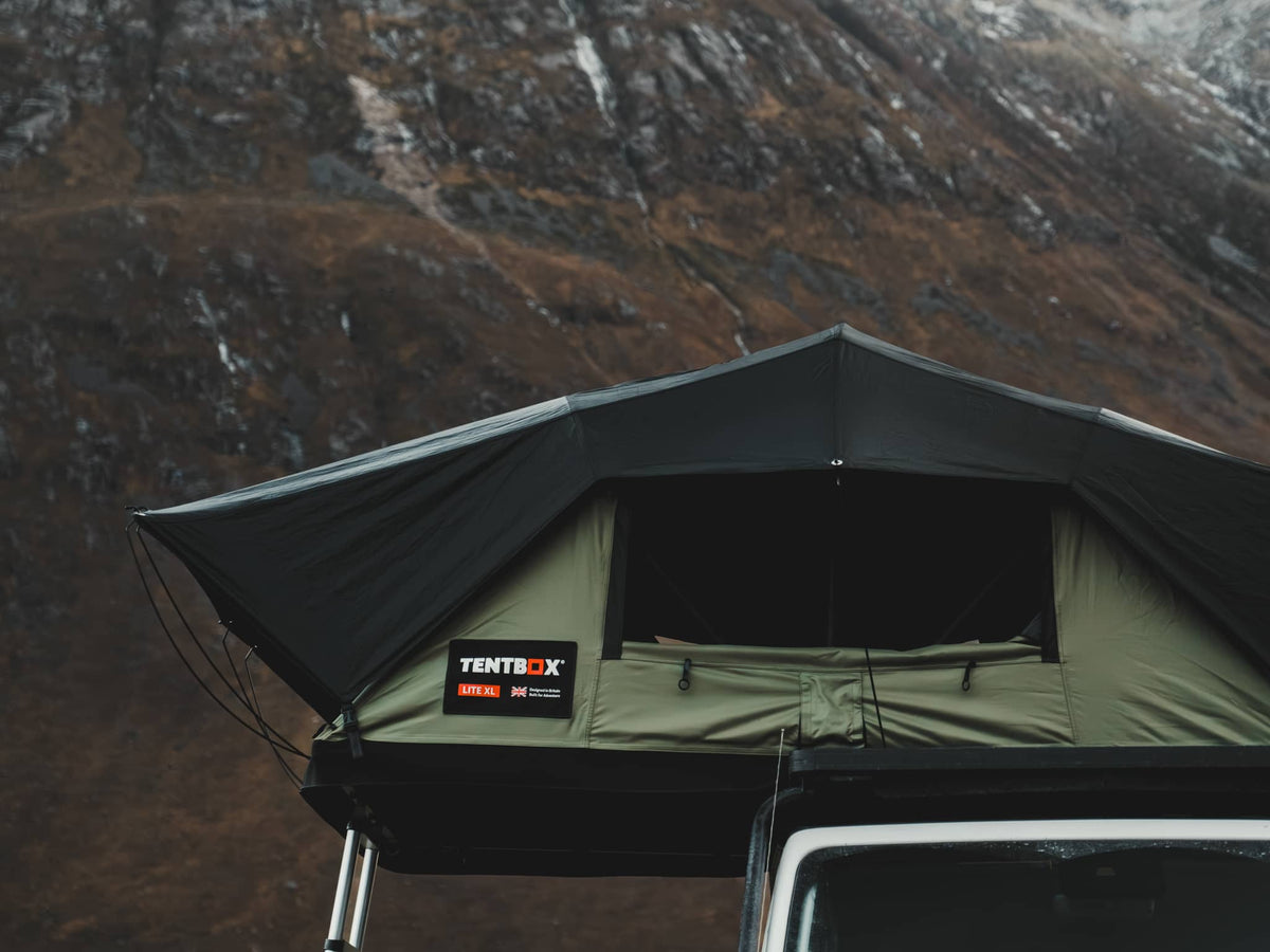TentBox Lite XL Tenda da tetto - Sunset Copertura morbida