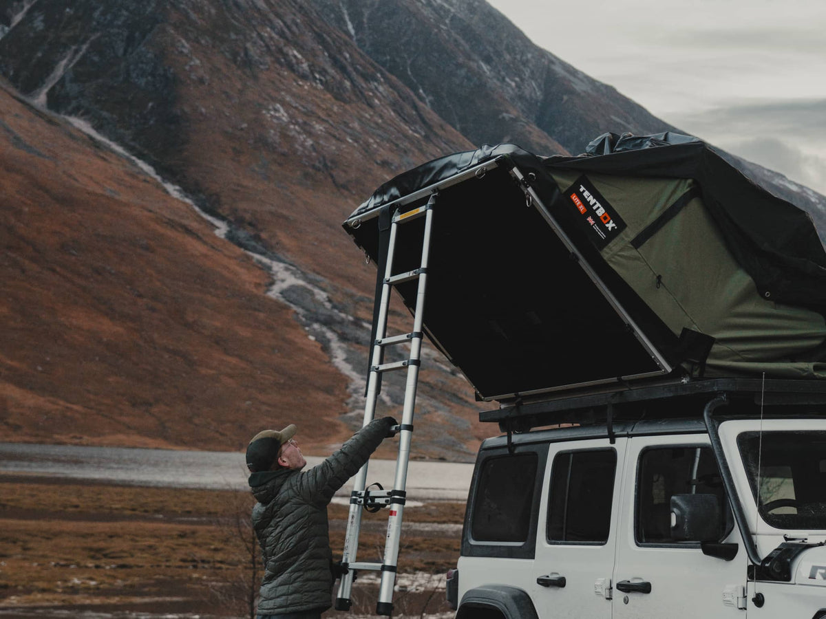 TentBox Lite XL Tenda da tetto - Sunset Copertura morbida