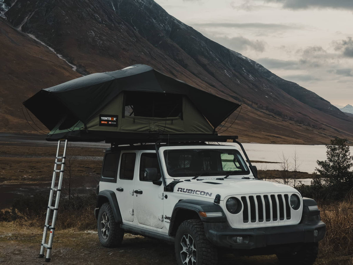 TentBox Lite XL Tenda da tetto - Slate - copertura morbida