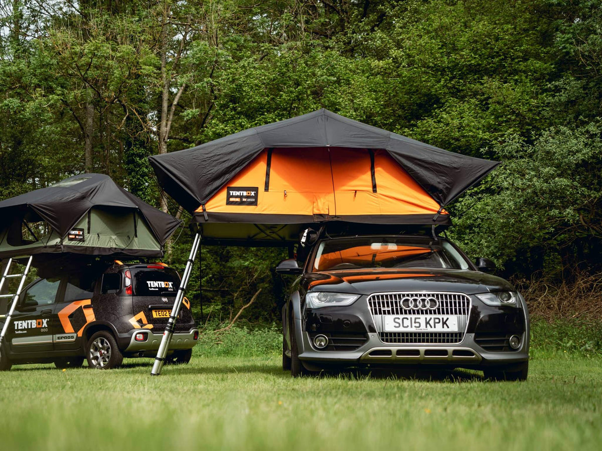 TentBox Lite XL Tenda da tetto - Slate - copertura morbida