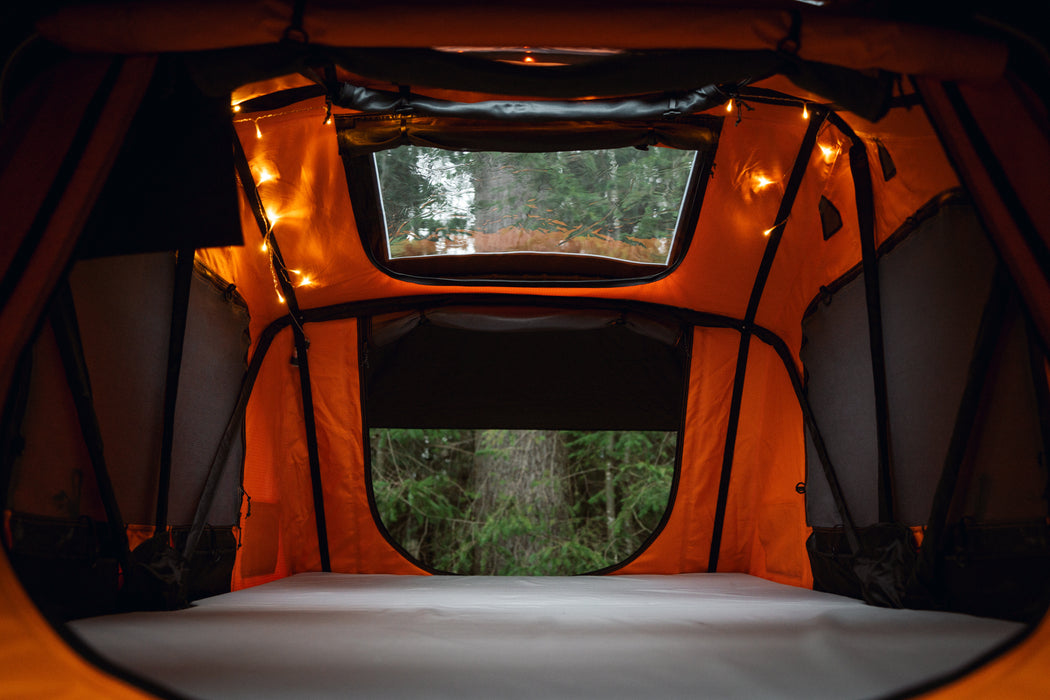 TentBox Lite 2.0 – Tenda da tetto compatta e completa - Sunset - Copertura morbida