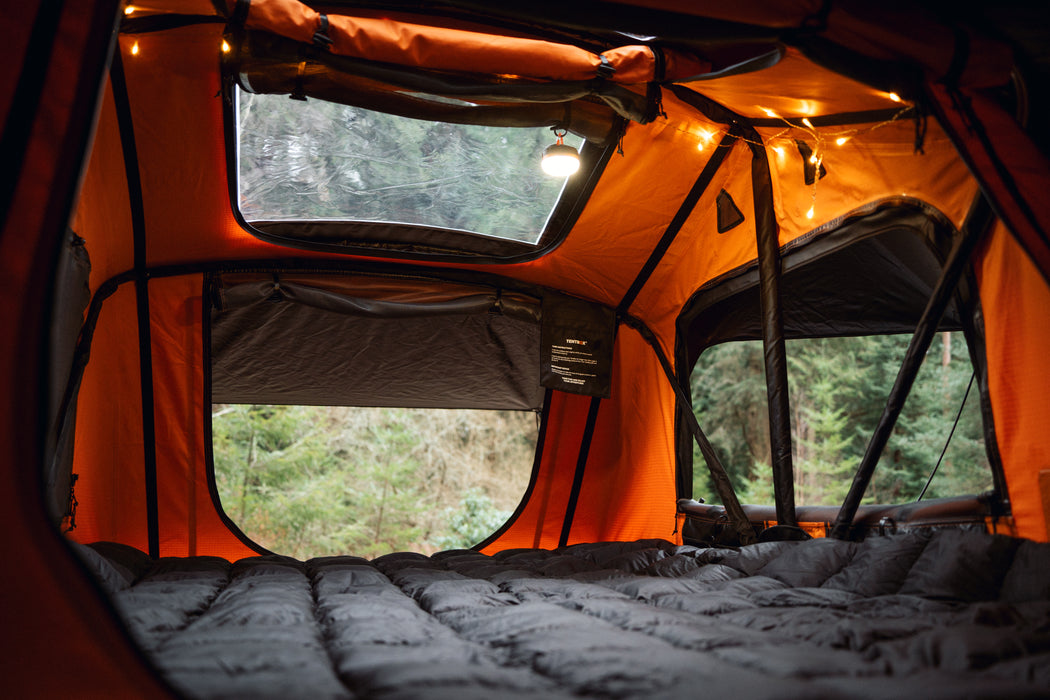 TentBox Lite 2.0 – Tenda da tetto compatta e completa - Sunset - Copertura morbida
