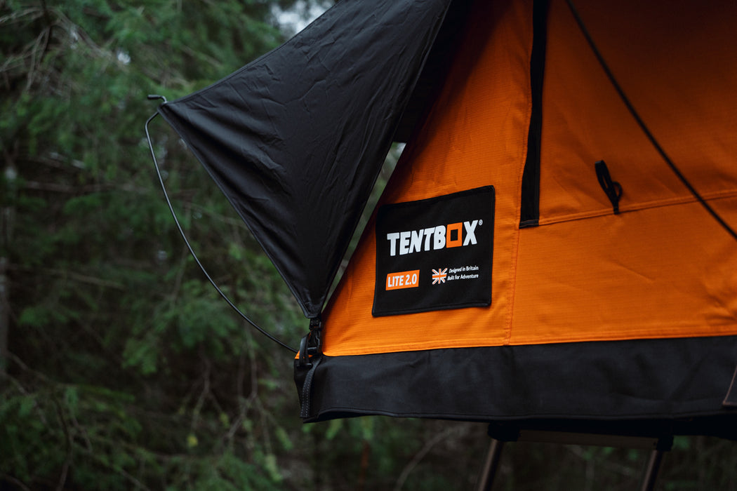 TentBox Lite 2.0 – Tenda da tetto compatta e completa - Sunset - Copertura morbida