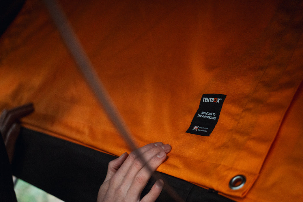 TentBox Lite 2.0 – Tenda da tetto compatta e completa - Sunset - Copertura morbida