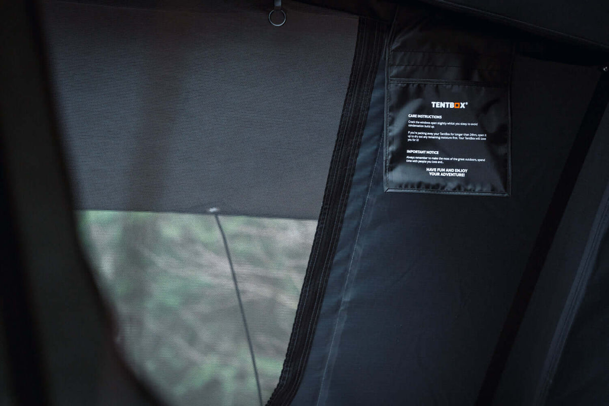 TentBox Lite XL Tenda da tetto - Slate - copertura morbida
