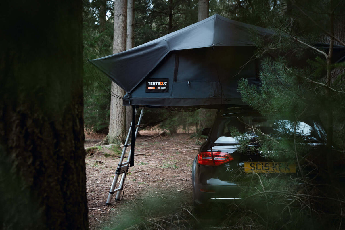 TentBox Lite XL Tenda da tetto - Slate - copertura morbida