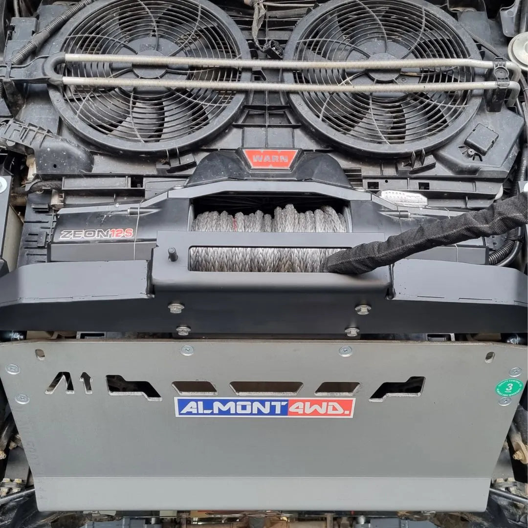 Supporto verricello Almont4WD in acciaio F105 6 mm – Mercedes-Benz Sprinter W907 4x4 e 4Matic 2019> – codice WBMB967 – foto 2