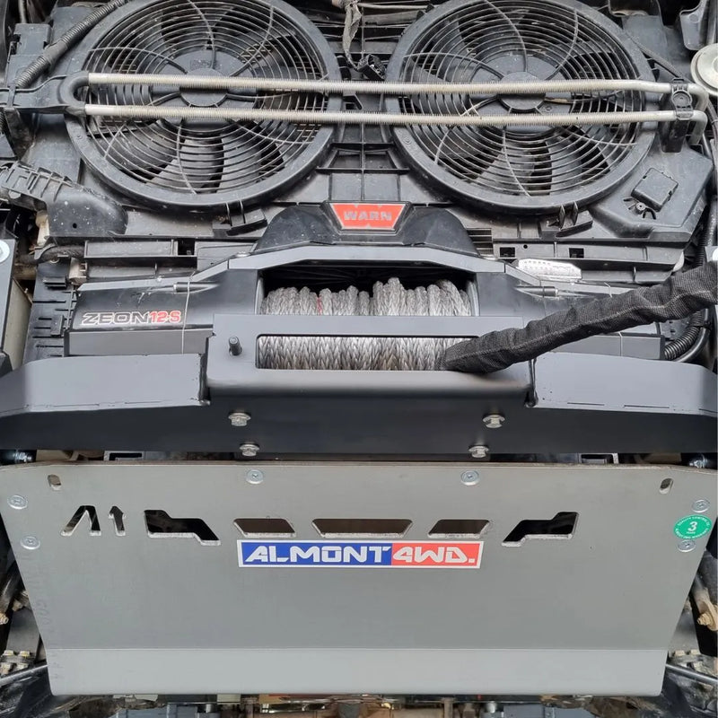 Supporto verricello Almont4WD in acciaio F105 6 mm – Mercedes-Benz Sprinter W907 4x4 e 4Matic 2019> – codice WBMB967 – foto 2