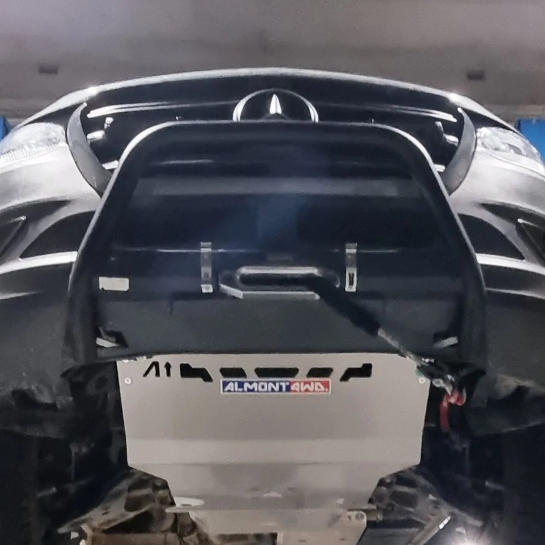 Supporto verricello Almont4WD in acciaio F105 6 mm – Mercedes-Benz Sprinter W907 4x4 e 4Matic 2019> – codice WBMB967 – foto 3