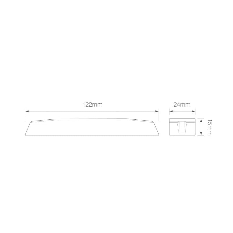 ElectraQuip -  Faretto LED R65 Slimline | 6 LED | Ambra | 10-30v