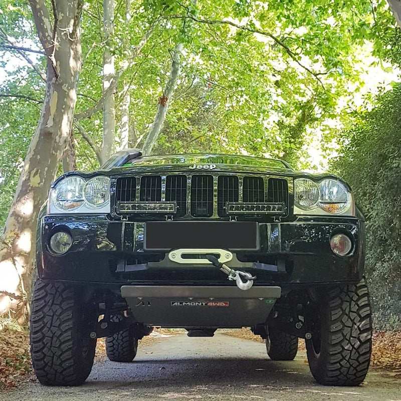 JEEP GRAND CHEROKEE WK1 2005-10 (all engines) 325-Piastra paramotore anteriore per paraurti originale