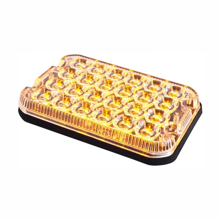 ElectraQuip -  Faretto LED per impieghi gravosi 24-LED | R65 | ambra | 12-24v