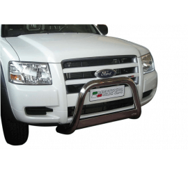 Bull bar Ford Ranger Double Cab 2007–2009 EC/MED/204/IX inox lucido