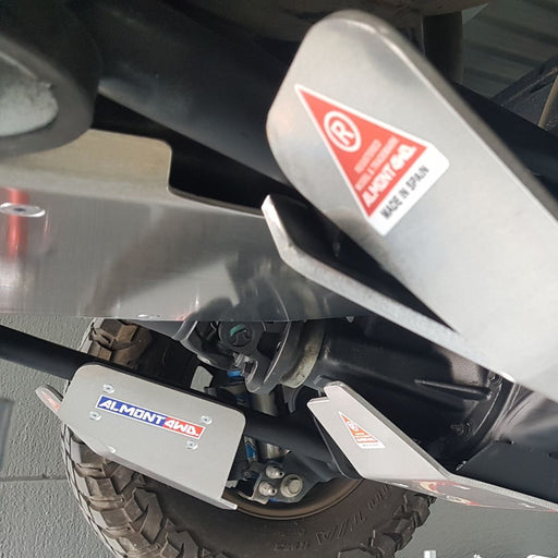 Protezioni ammortizzatori e sensori posteriori (kit 2 pezzi) Almont4WD PDFRS8RAPTOR per Ford Ranger Raptor 2019-2022 2.0 Bi-Turbo – foto 1