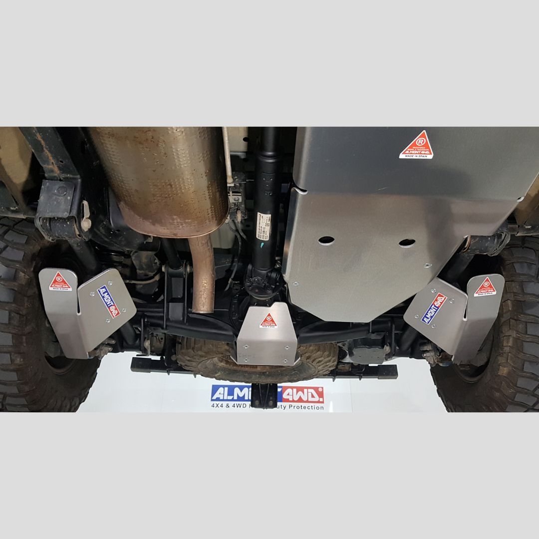 Protezioni ammortizzatori e sensori posteriori (kit 2 pezzi) Almont4WD PDFRS8RAPTOR per Ford Ranger Raptor 2019-2022 2.0 Bi-Turbo – foto 2