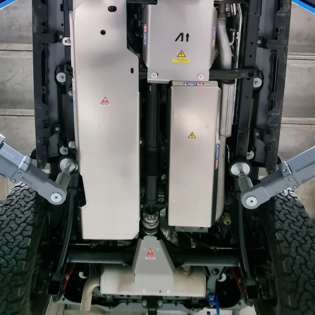 Protezione serbatoio carburante, passo lungo Almont4WD PDJJLEDL6 per Jeep Wrangler JL 4xe 2021> – foto 1