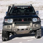 Protezione anteriore Almont4WD PDM20A8WINCH per Mitsubishi Pajero V20-V50 1992-1998 – foto 1