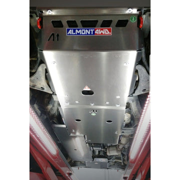 Protezione anteriore Almont4WD 8 mm (codice PDM860A8, secondo la descrizione) – Mitsubishi Pajero V60A 1999-2002