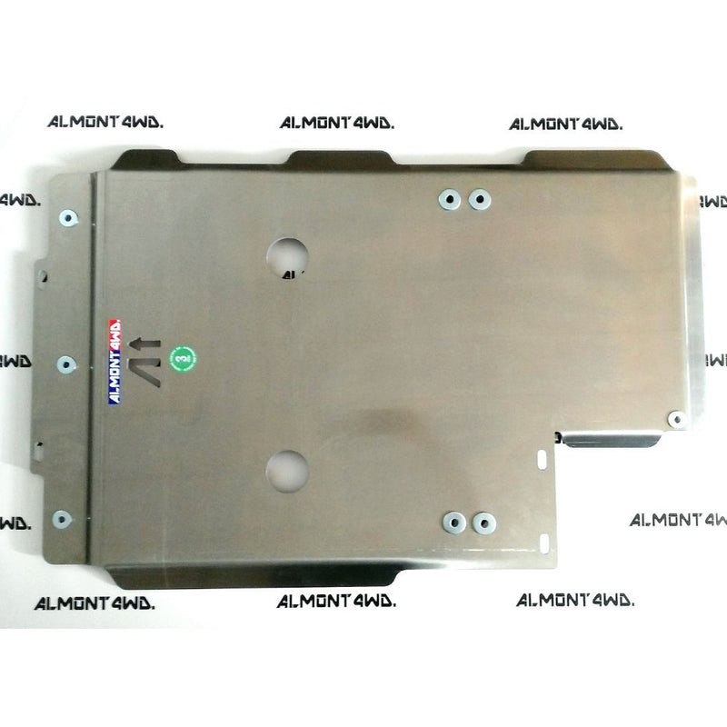 Protezione cambio automatico e riduttore Almont4WD PDM860B8AUT per Mitsubishi Pajero V80-V87 2007-2015 – foto 1