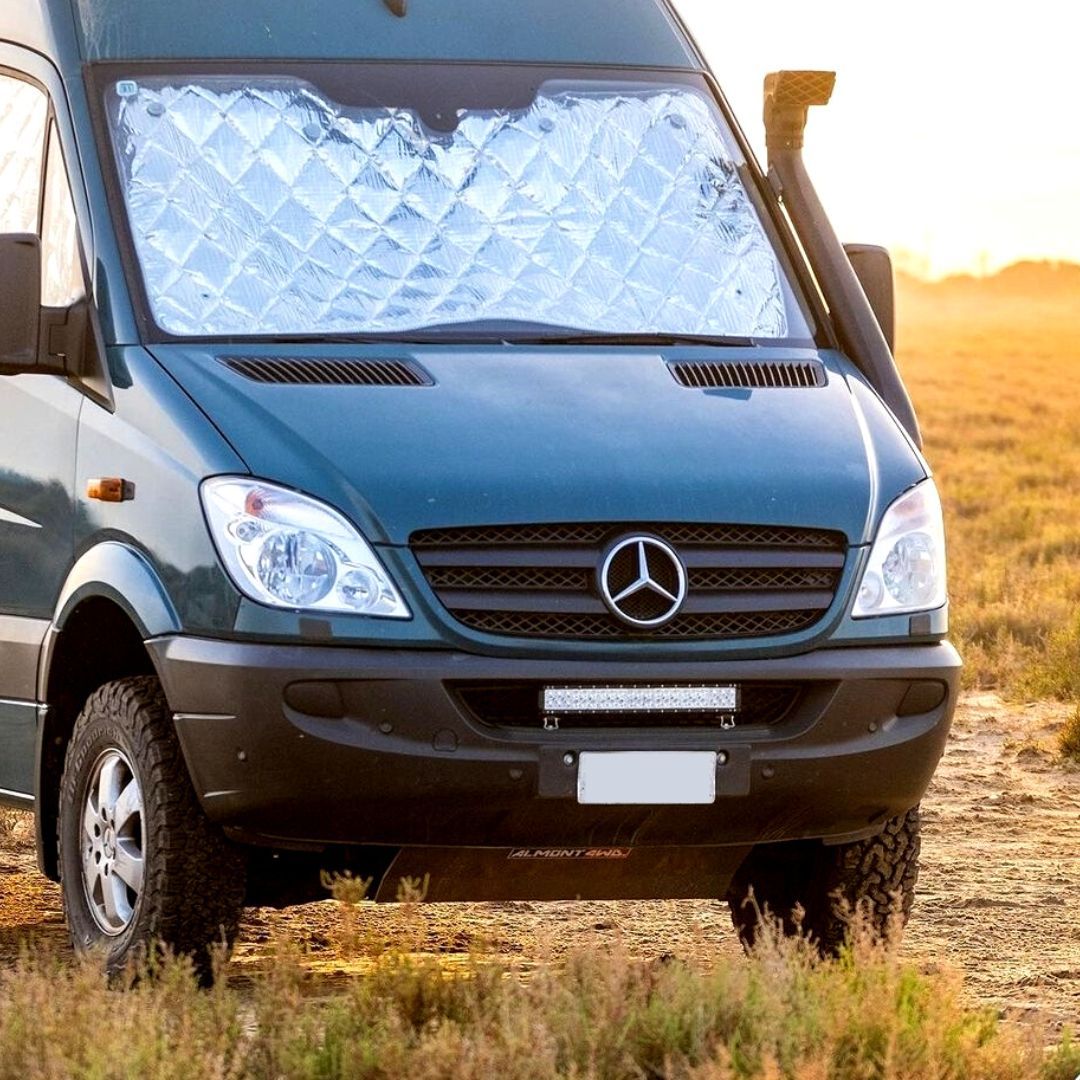 Protezione anteriore (per anno di produzione) Almont4WD PDMBS2A26 per Mercedes-Benz Sprinter W906 4x4 2006-2018 – foto 4