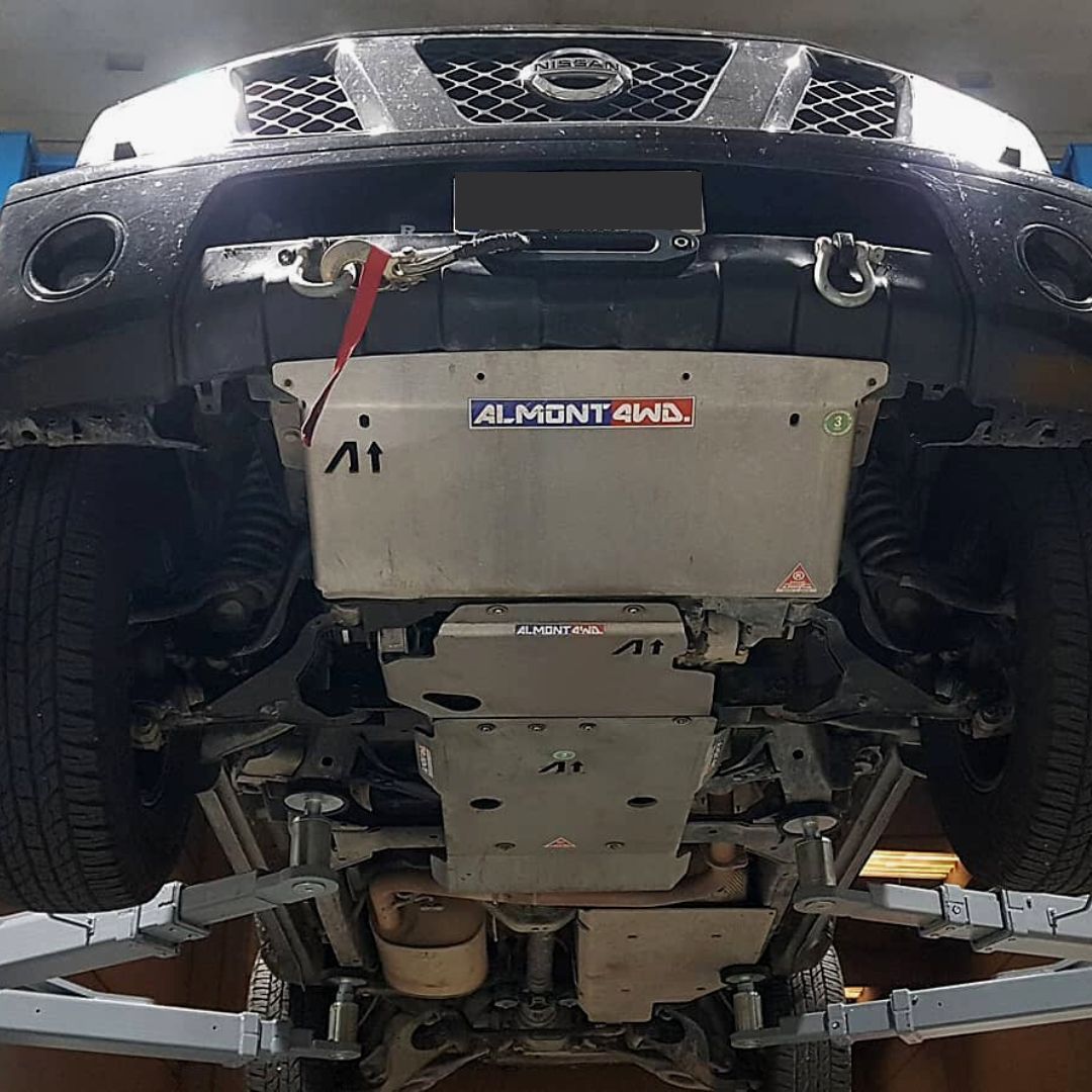 Protezione intermedia differenziale anteriore Almont4WD PDN30B8 per Renault Alaskan – foto 2
