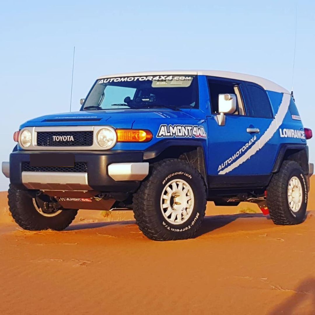 Protezione anteriore Almont4WD PDTFJA8SMITTY per Toyota FJ Cruiser – foto 3