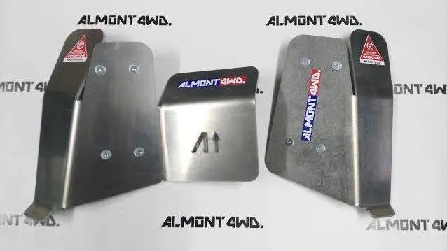 Protezioni ammortizzatori posteriori (senza bloccaggio, 24V) Almont4WD PDTS18V2 per Toyota Land Cruiser J105 HZJ105 1998-2010 – foto 4