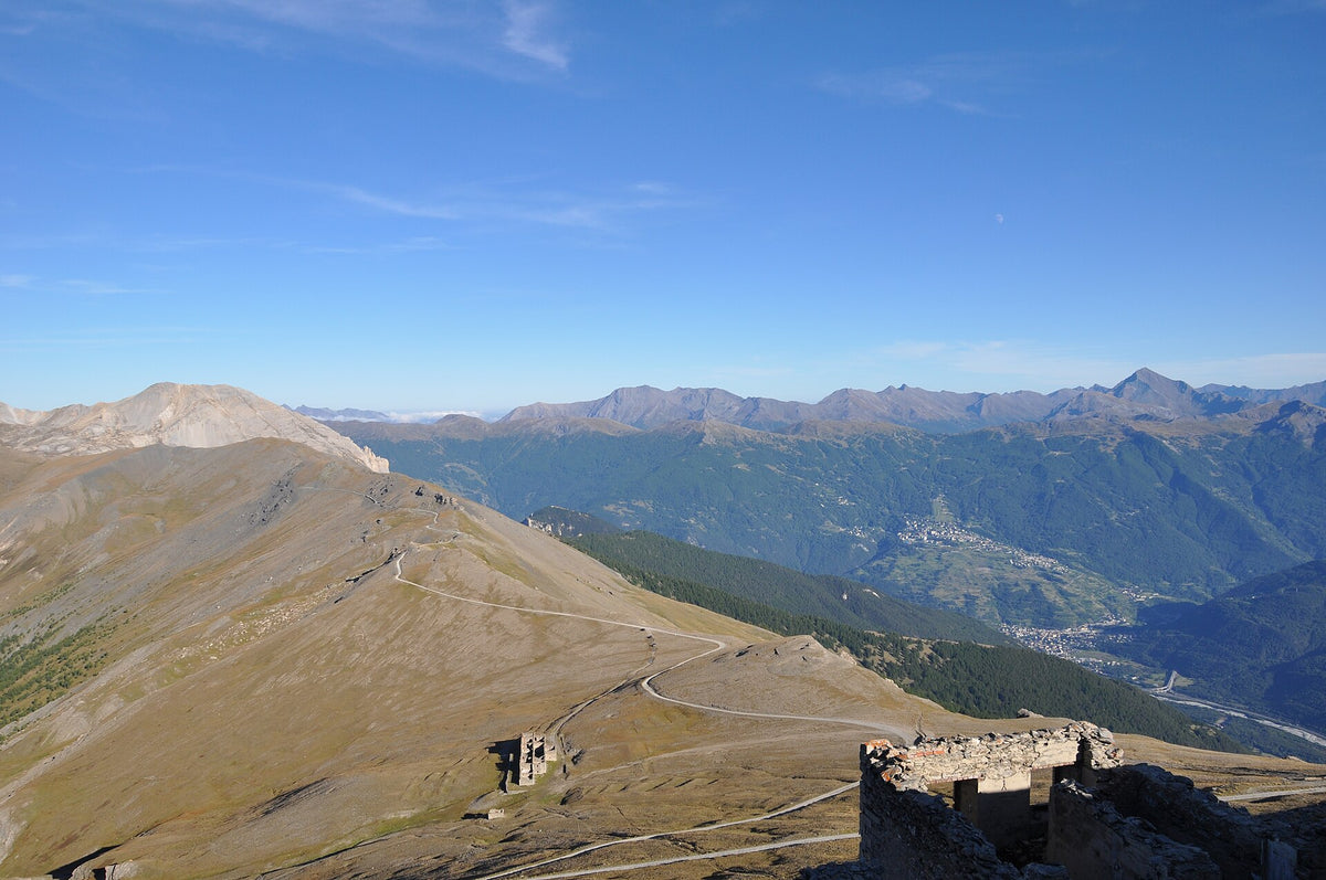 Vista dal Monte Jafferau sulla Valle di Susa