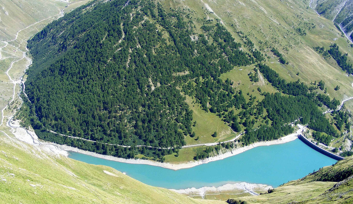Lago di Rochemolles visto dall'alto