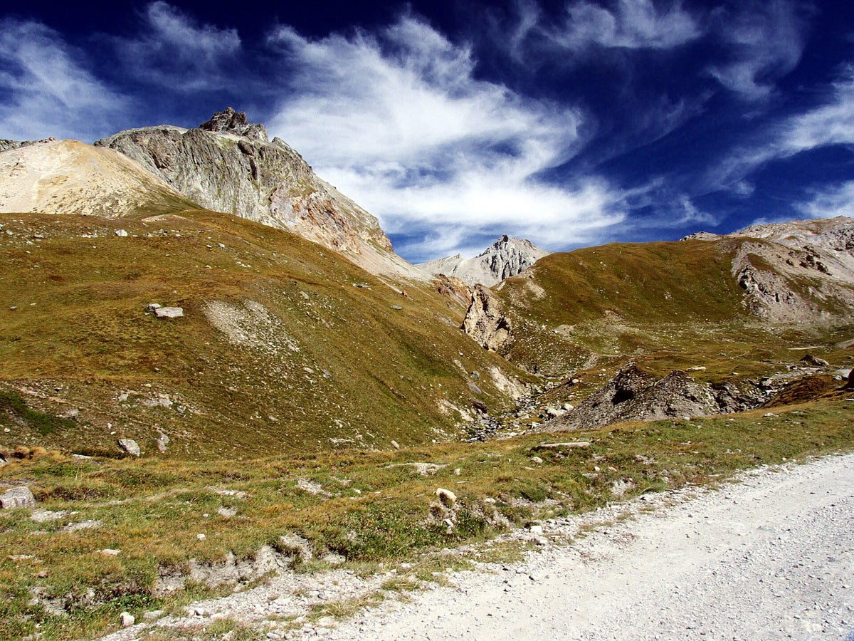 Veduta dalla strada del Colle del Sommeiller