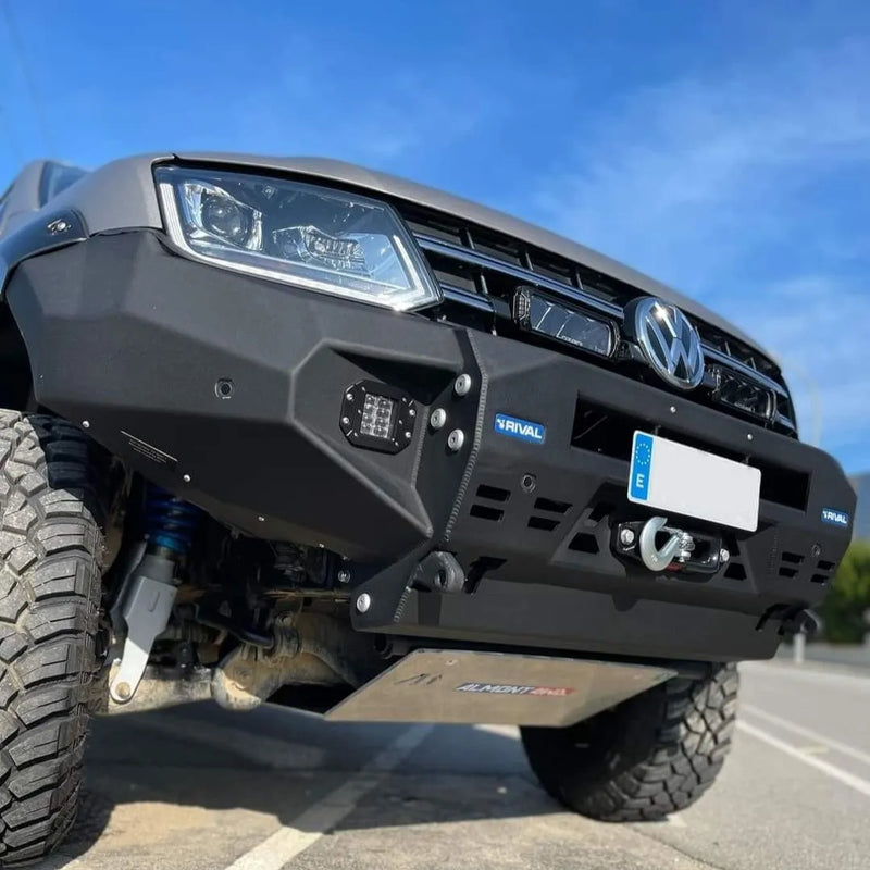 VOLKSWAGEN AMAROK 3·0 TDI V6 2017> 389-Piastra paramotore anteriore per paraurti originale