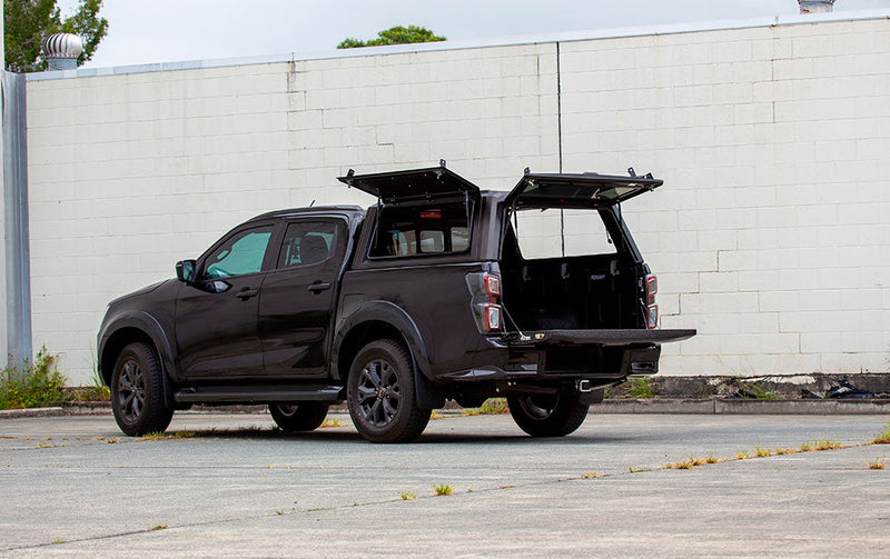 RSI SmartCap Hard Top EVOa ADVENTURE - ISUZU D-MAX DOUBLE CAB N60 EU SB - 5' 2021 NERO OPACO – SKU EA0500-MB – foto Misutonida 8