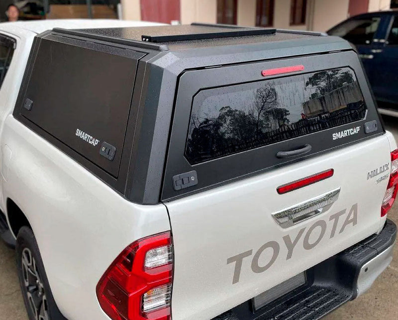 RSI SmartCap Hard Top EVOa ADVENTURE - TOYOTA HILUX DOUBLE CAB SB - 5' 2016 Nero Opaco – SKU EA1304-MB – foto 8 di 14